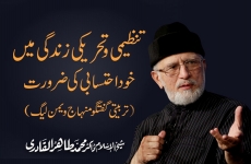 Tanzimi wa Tehreeki Zindagi main Khud Ehtesabi ki Zaroorat-by-Shaykh-ul-Islam Dr Muhammad Tahir-ul-Qadri